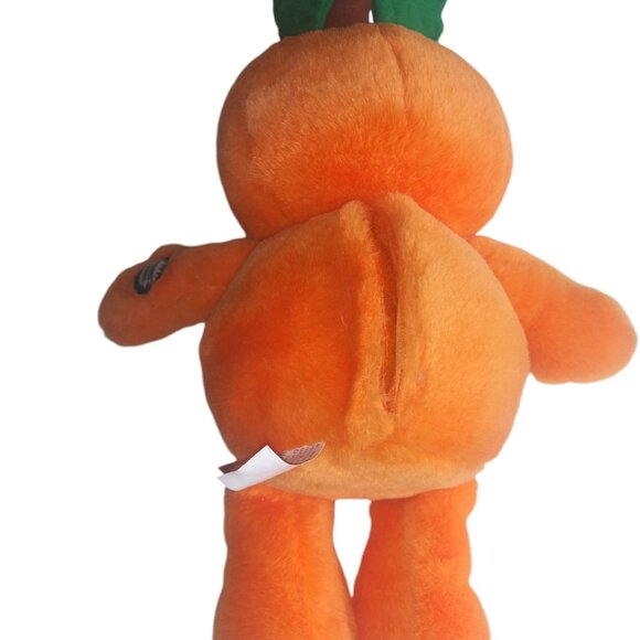 VTG Laugh and Wiggle Animated Orange Pumpkin Happy Halloween Spooky Plush - Picture 3 of 7